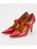 ストラップ パンプス/RED