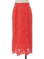 ソウレースタイトスカート/オレンジ