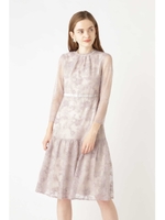 タフィーエンブロイダリーレースワンピース/LIGHT GRAY(020)