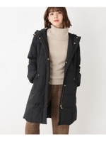 ダウンロングコート/ブラック(019)