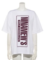 チョコレートTシャツ/WH