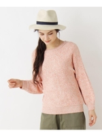 テープヤーンドルマンニット/オレンジ(067)