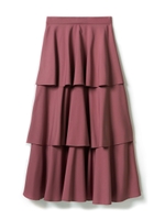 ティアードスカート/ピンク