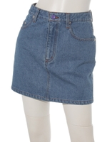 デニムミニSK/ブルー