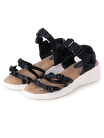 ナローストラップスポーティサンダル/ネイビー(093)