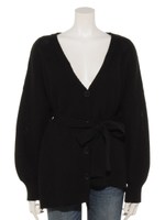 ハニカムスライドカーデ/ブラック