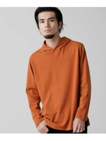 バイオフィニッシュラウンドプルパーカー/レンガ6(056)