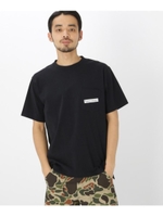 バック サークル ロゴ  半袖  Tシャツ/ブラック(019)