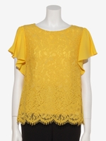 ブラウス/イエロー