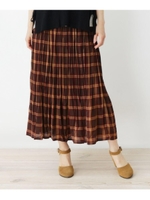 プリーツアソートスカート/ブラウン(242)