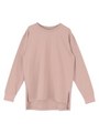 ベーシック長袖Tシャツ/ピンク
