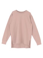 ベーシック長袖Tシャツ/ピンク
