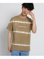 ボーダータイダイＴシャツ/ベージュ(352)