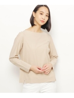 ボートネックプルオーバー/ベージュ(052)