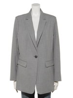 ポルトガル製素材ストレッチテーラージャケット/グレー