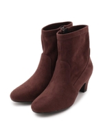 ミドル丈 ストレッチブーツ/ダークブラウン(043)