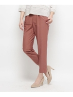 ライトツイルテーパードパンツ/ダークオレンジ(068)