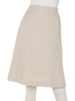 ラメツイルツイードスカート/ベージュ