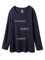 レーヨンロゴプルオーバー/GRY