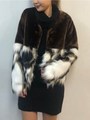 切替エコファーコート/BROWN