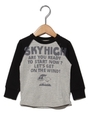 長袖Tシャツ/グレー
