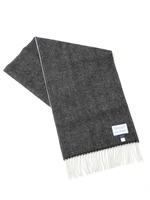 別注ＷＦヘリンボーンマフラー/グレー(020)