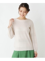 変わり編ラメニット/ピンク(570)