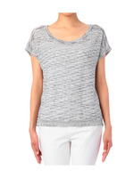 霜降りニットプルオーバー