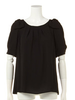 肩リボンブラウス