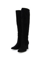 スエード調ニーハイブーツ