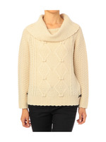 オフタートルニットプルオーバー