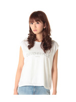 SLEEVELESS T-SHIRT