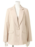 ピンストライプライプウールジャケット