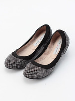 【Bridget　Birkin　Walk】前面ホットフィックスバレエシューズ