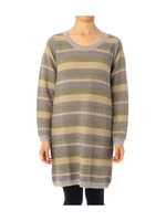 マルチボーダーニットワンピース