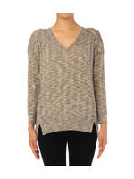 ミックスカラーニットプルオーバー