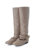 シャーリングロングブーツ