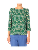 プリントブラウス