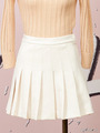 ミニプリーツスカート