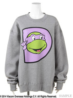 【HALFMAN×TMNT】 DONATELLO CREW NECK