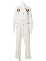 【人気商品!!】スカ刺繍オールインワン