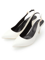 バックストラップパンプス