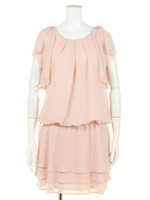 フレアスリーブドレスワンピース