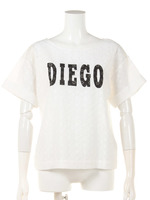 レース×DIEGOプリントTシャツ　by　Kaori　Iseki