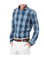 ORIAN チェック柄シャツ