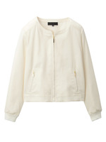 [L]ノーカラージップジャケット