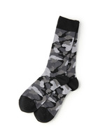 カモフラージュ柄ソックス