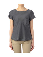 デニム調リヨセルシャツ