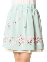 裾お花ボーダーリバーシブルSK