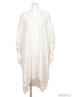 SCALLOP LACE AND JERJEY ONE PIECE